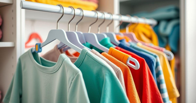 Cabide com Presilha Infantil é a Solução Ideal para Organizar Roupas Cabide com Presilha Infantil é a Solução Ideal para Organizar Roupas