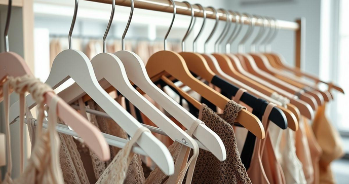 Como Escolher Cabides para Peças Íntimas que Organizam e Valorizam Seu Guarda-Roupa Como Escolher Cabides para Peças Íntimas que Organizam e Valorizam Seu Guarda-Roupa