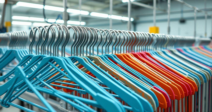 Fábrica de Cabides para Lavanderia Aumenta Eficiência e Organização Fábrica de Cabides para Lavanderia Aumenta Eficiência e Organização