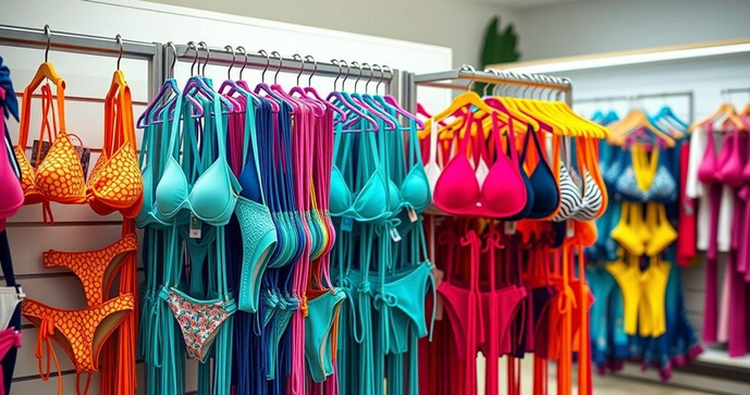 Cabide para Biquíni Atacado é Ideal para Lojas de Moda Praia