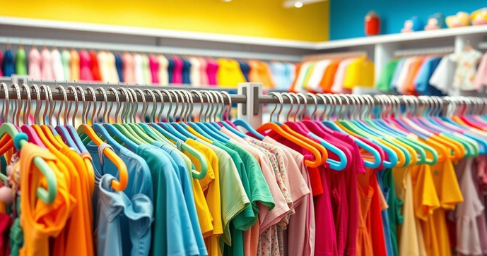 Cabide para loja infantil é essencial para organização e atração de clientes na sua loja de roupas infantis Cabide para loja infantil é essencial para organização e atração de clientes na sua loja de roupas infantis