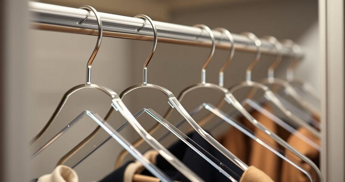 Cabide com Presilha Acrílico: Estilo e Funcionalidade para seu Closet