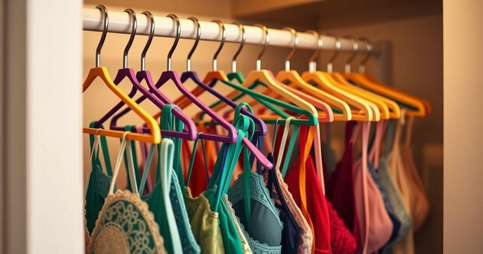 Como escolher cabides para sutiã e otimizar seu armário Como escolher cabides para sutiã e otimizar seu armário