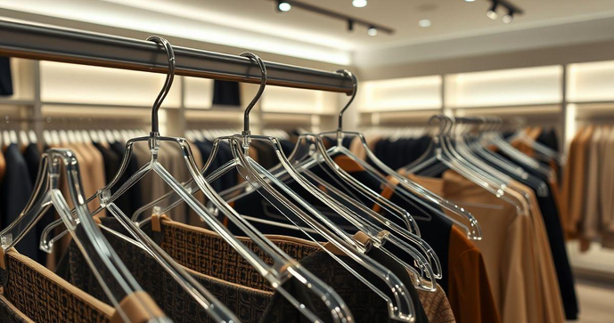 Cabide Acrílico Atacadista: Transforme Seu Estoque com Estilo e Economia