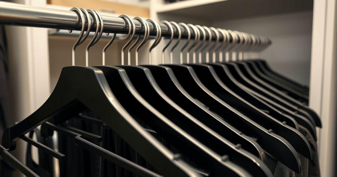 Cabide Preto Atacado: A Solução Elegante que Seu Armário Precisa! Cabide Preto Atacado: A Solução Elegante que Seu Armário Precisa!