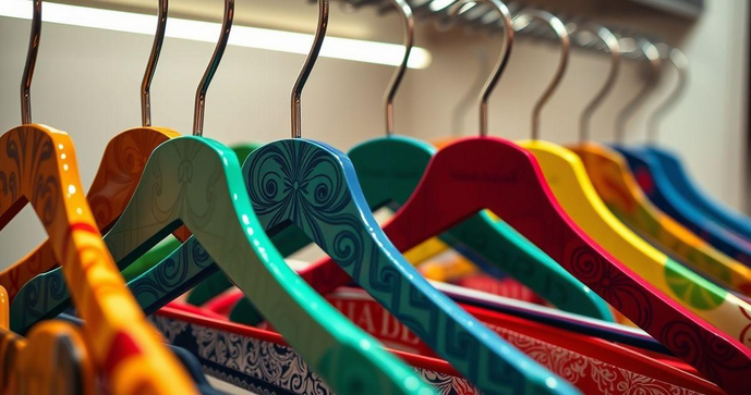 Descubra como os cabides personalizados de plástico podem transformar seu espaço Descubra como os cabides personalizados de plástico podem transformar seu espaço